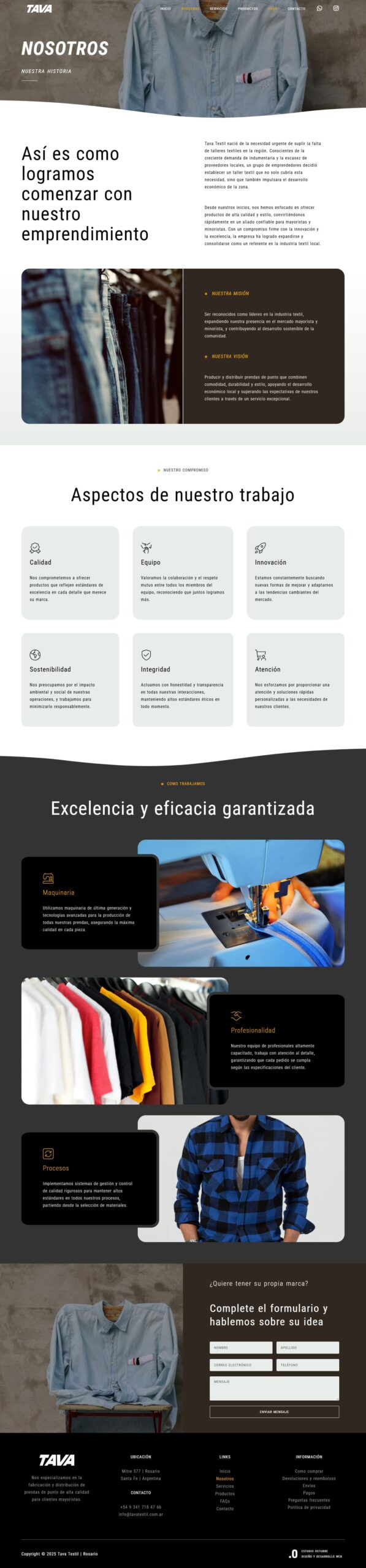 Diseño y Desarrollo Web
